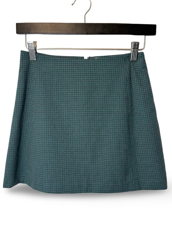 Sunday Best Dresses & Skirts - Aritzia Sunday Best Green Check Mini Skirt [Size 0]
